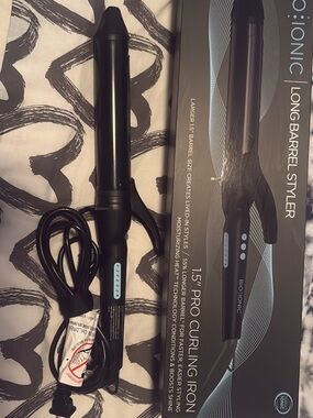 Bio Ionic 1.5" Pro Curling Iron - Black